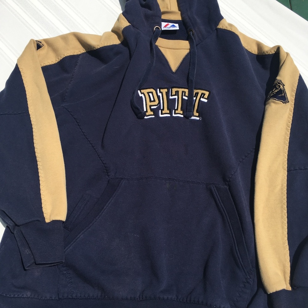 PITTSBURGH PANTHERS PITT majestic sports HOODIE
